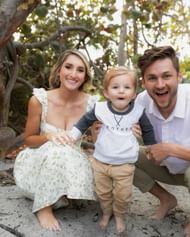 Trea Turner with his kid